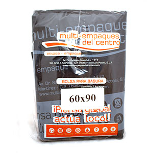 Bolsa para Basura Degradable 60×90