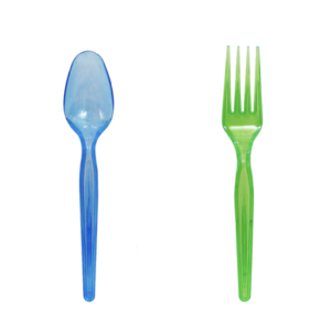 Cuchara y Tenedor Neon