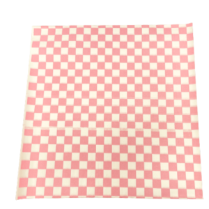 Papel de Cuadros Rosa 30×30 cm