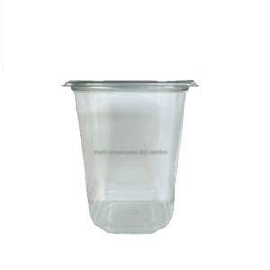 Envase cuadrado 32 oz plástico