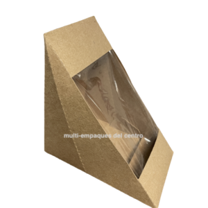 Empaque para Sandwich con Ventana