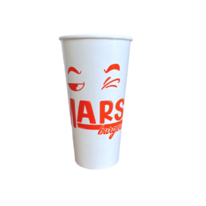 Vaso de Cartón para Bebida Fría 22 oz