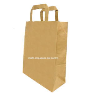 Bolsa Kraft 22×28+10 cm