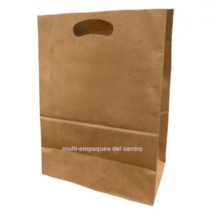 Bolsa de Papel Kraft 30+18 x 42 cm