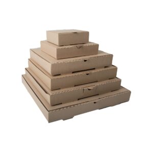 Cajas para Pizza Kraft y Blanca