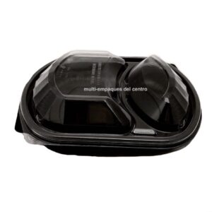 Blister base negra con 2 divisiones