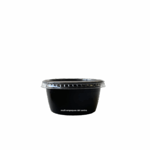 Envase 2 oz Negro