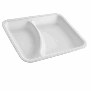 Plato con 1 División